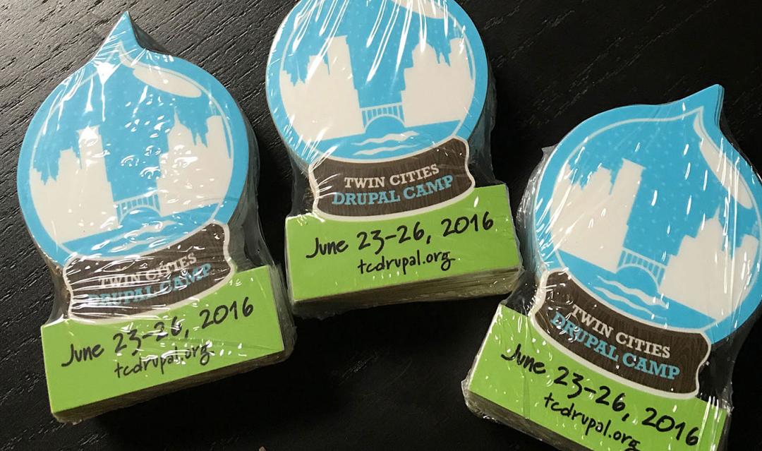 2016 stickers for Twin Cities Drupal Camp