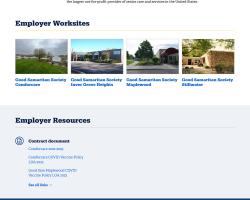 Employer page