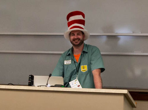 Adam Fuchs channels Dr. Seuss