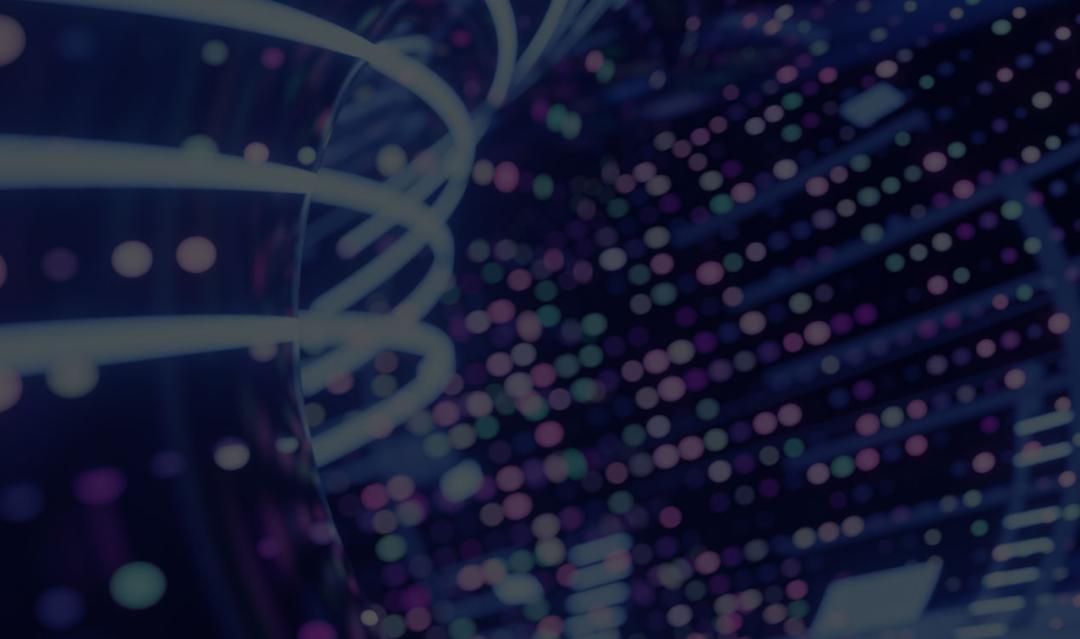 abstract image of dots and waves representing digital data