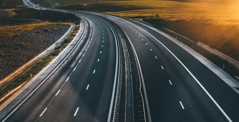 Accessibility photo of open freeway