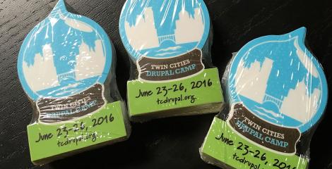 2016 stickers for Twin Cities Drupal Camp