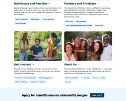 Department homepage