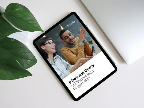 digital table on a white surface, showing the cover of research paper