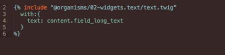 Twig inheritance includes Drupal code example