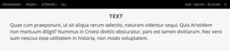 Twig inheritance includes Pattern Lab output example