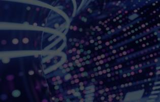 abstract image of dots and waves representing digital data