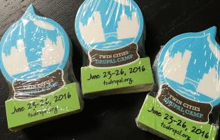 2016 stickers for Twin Cities Drupal Camp