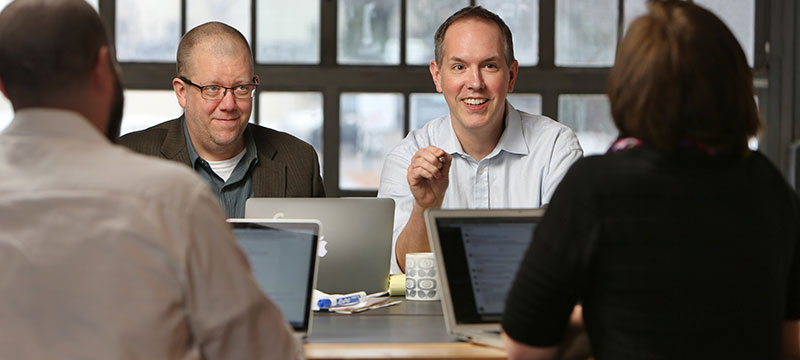 electric citizen team in a meeting