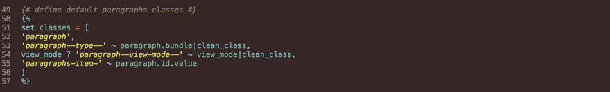Twig multi-variable code example